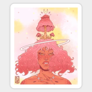 Mushroom Princess Sticker